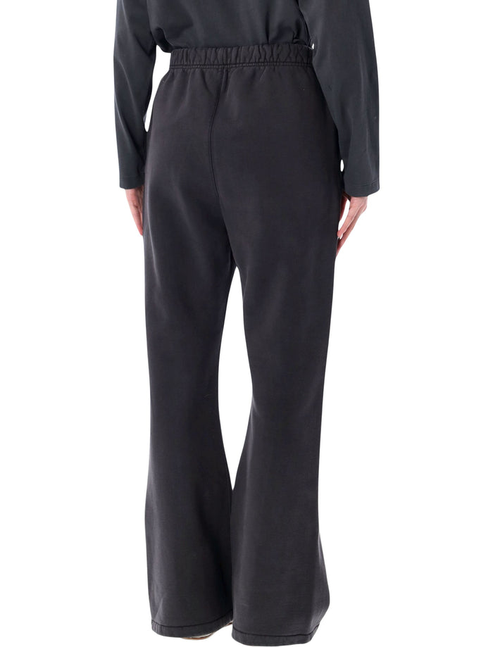 Essentials Fear Of God Black Signature Classic Flare Sweatpants Faded Cotton