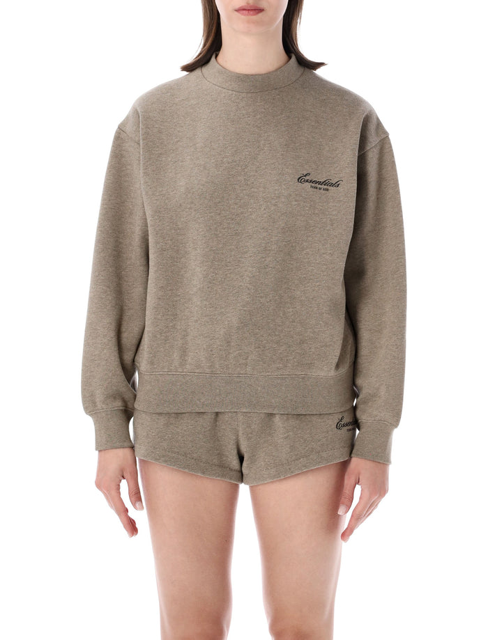 Essentials Fear Of God Homestead Heather Classic Crewneck Sweatshirt Heater Cotton