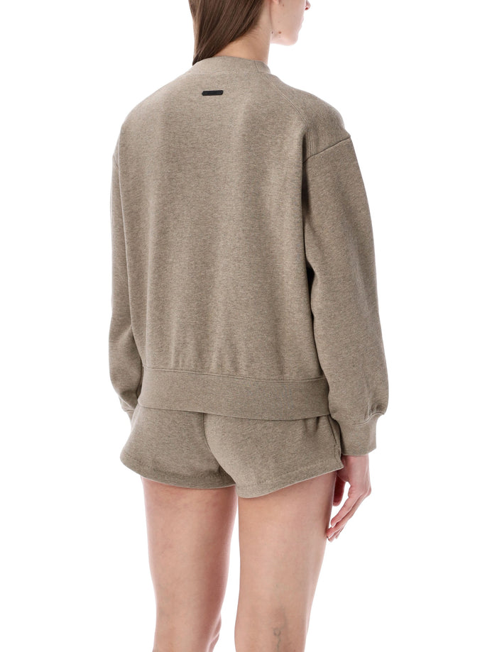 Essentials Fear Of God Homestead Heather Classic Crewneck Sweatshirt Heater Cotton
