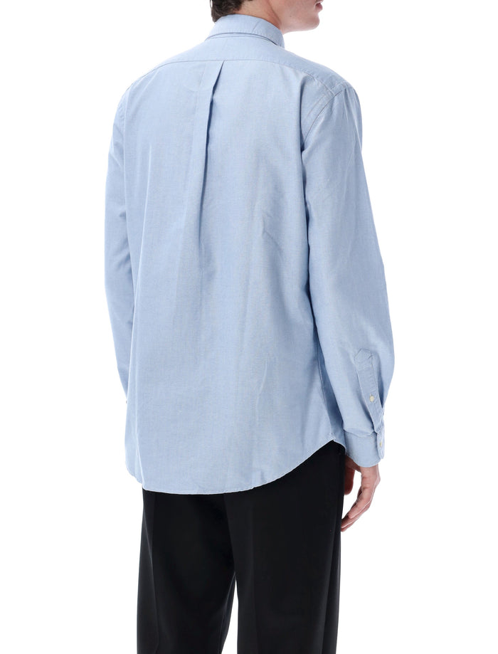 Polo Ralph Lauren Custom-Fit Cotton Oxford Shirt Light Blue