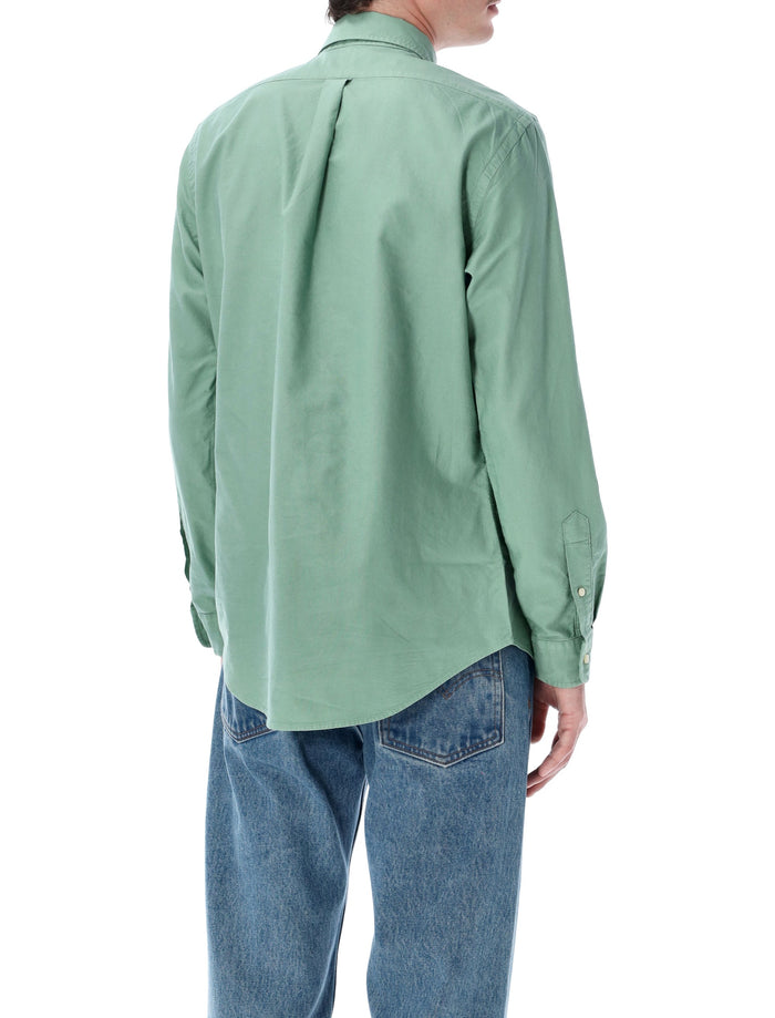 Polo Ralph Lauren Custom Fit Cotton Shirt Faded Mint