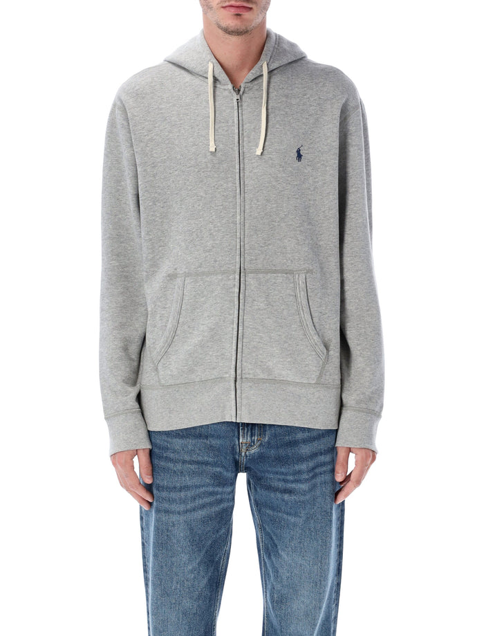 Polo Ralph Lauren Cotton-Blend Zip Hoodie Andover Heather Sweatshirt