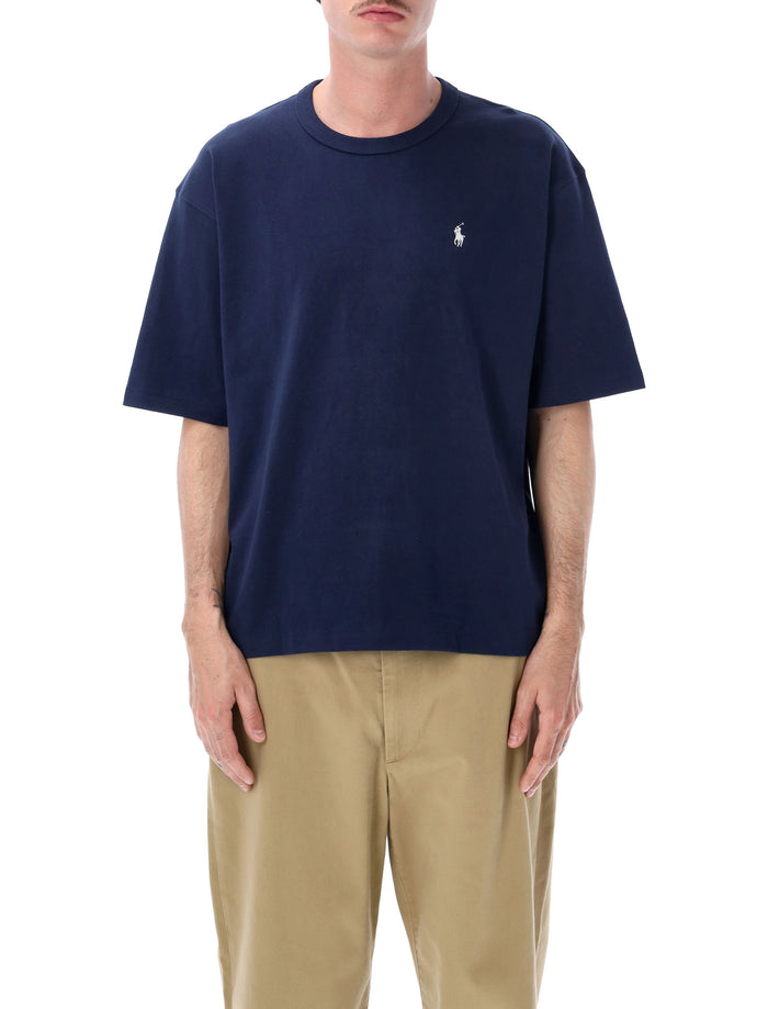 Polo Ralph Lauren Relaxed Fit Jersey T-Shirt Navy Cotton Tshirt