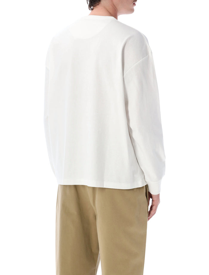 Polo Ralph Lauren Relaxed Fit Long-Sleeve T-Shirt White Cotton