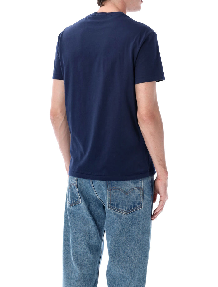 Polo Ralph Lauren Navy Bear T-Shirt Newport Cotton