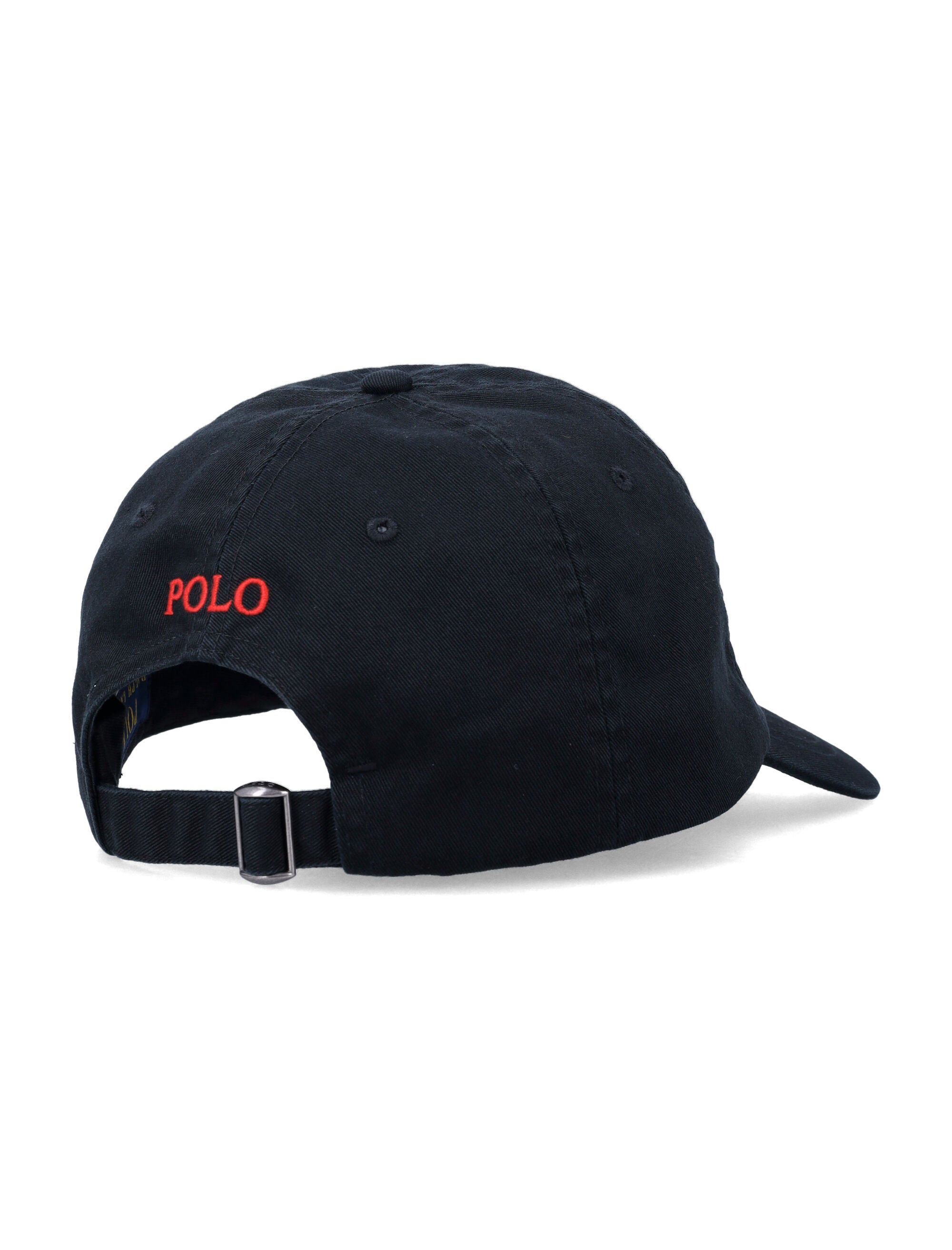 Polo Ralph Lauren Cotton Chino Baseball Cap Black Hat