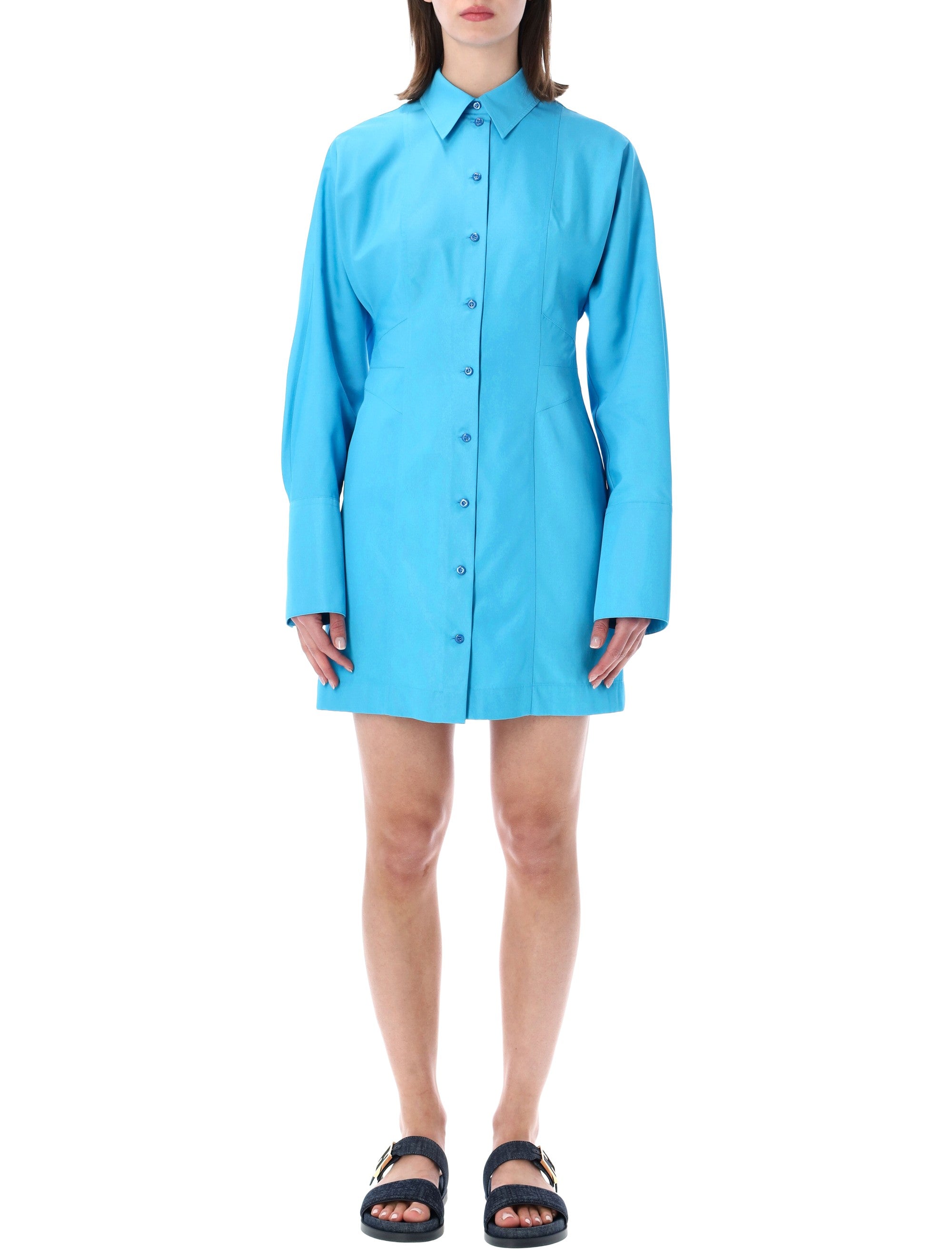 Fendi Viscose Shirt Dress Mare