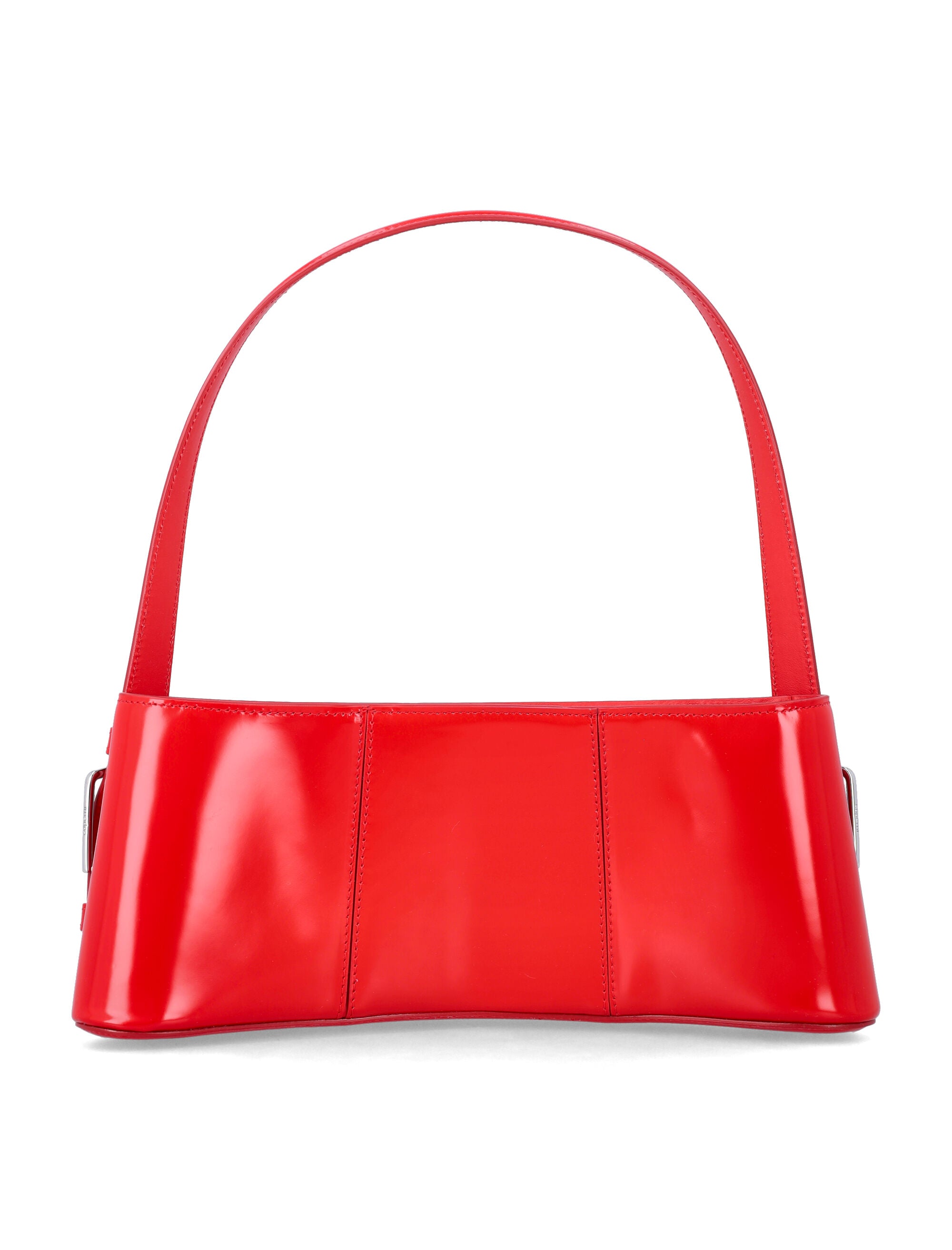 Coperni Ergonomic Leather Shoulder Bag Red