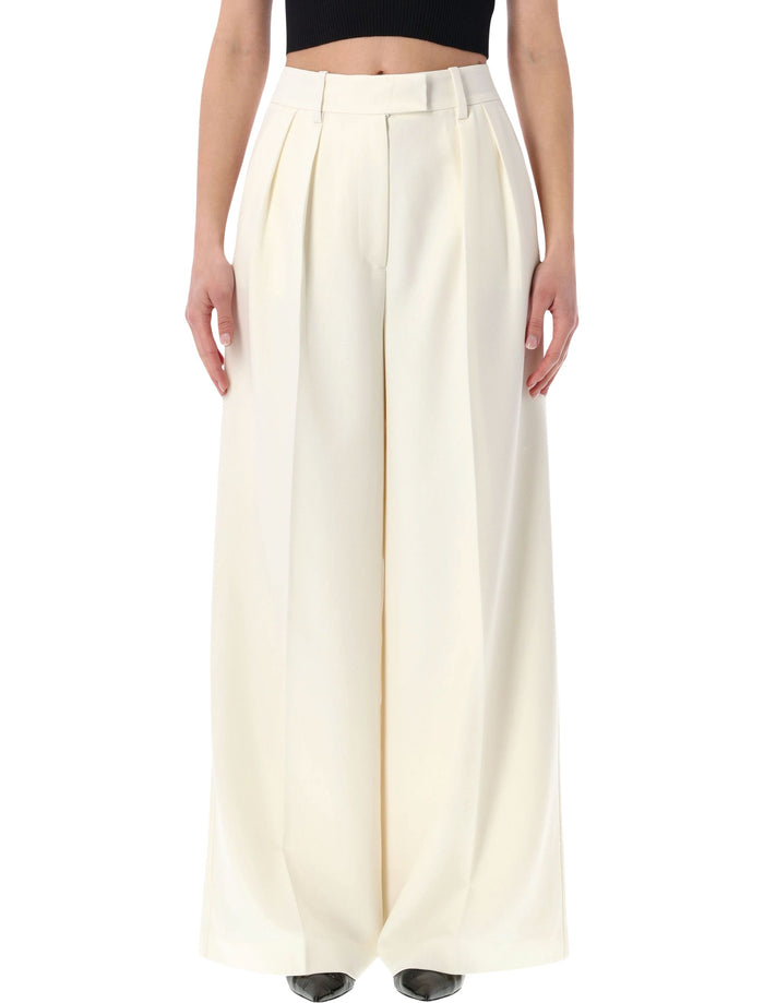 Anine Bing Lou wide-leg trousers Ecru Polyester Pant