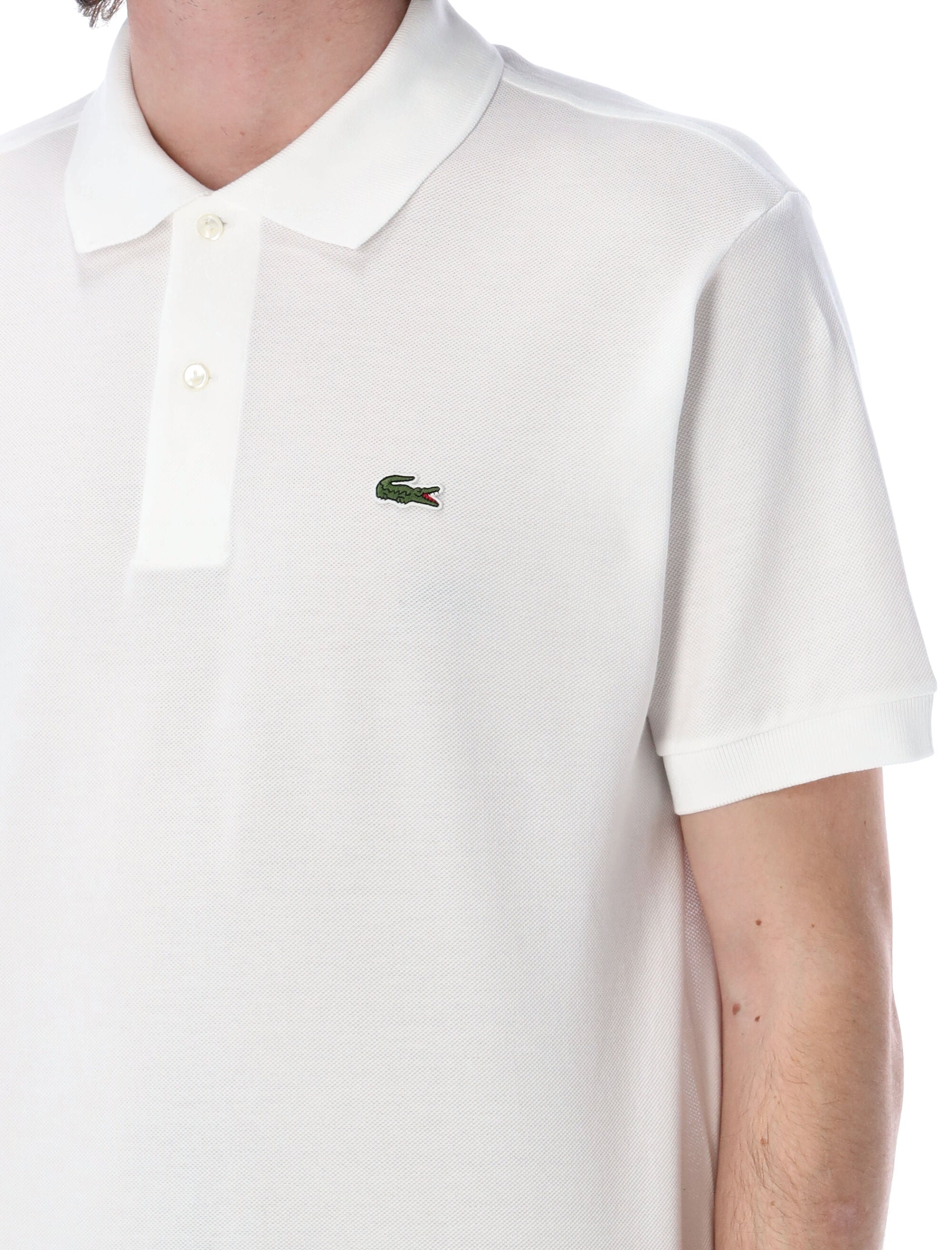 Lacoste classic piqué polo White Cotton Tshirt