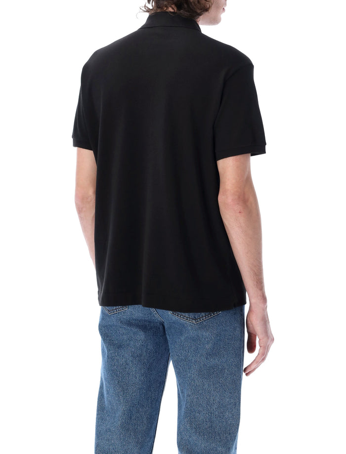 Lacoste classic piqué polo Black Cotton Tshirt