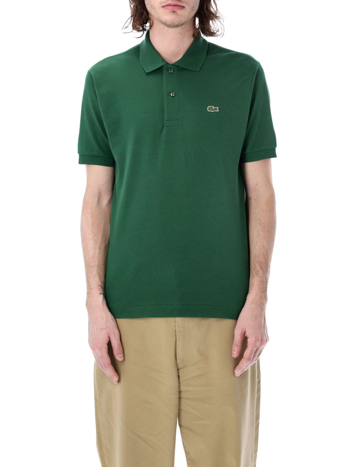 Lacoste Classic Piqué Polo Green Cotton Tshirt