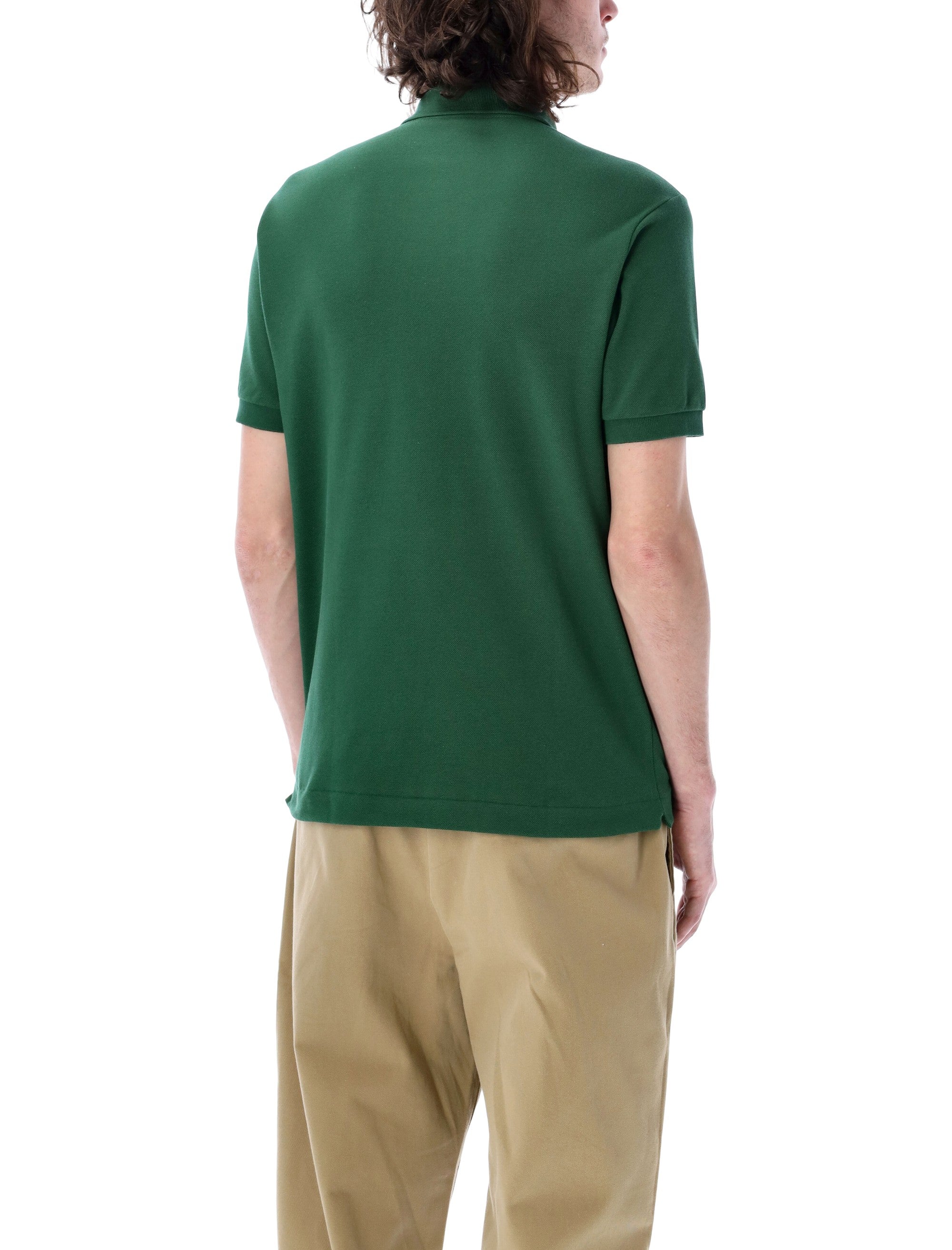 Lacoste classic piqué polo Green Cotton Tshirt