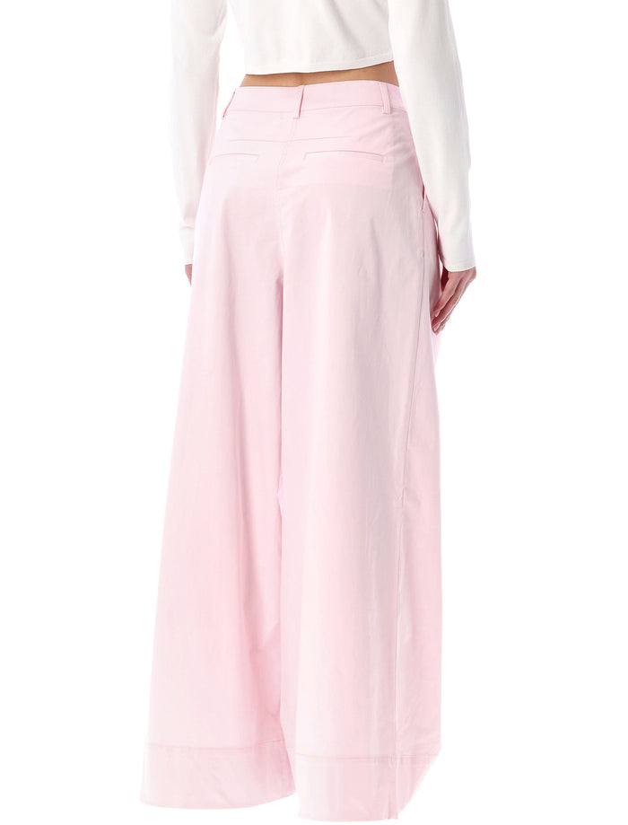 The Garment wide cotton Avelino pleated pants Ballerina Rose Organic