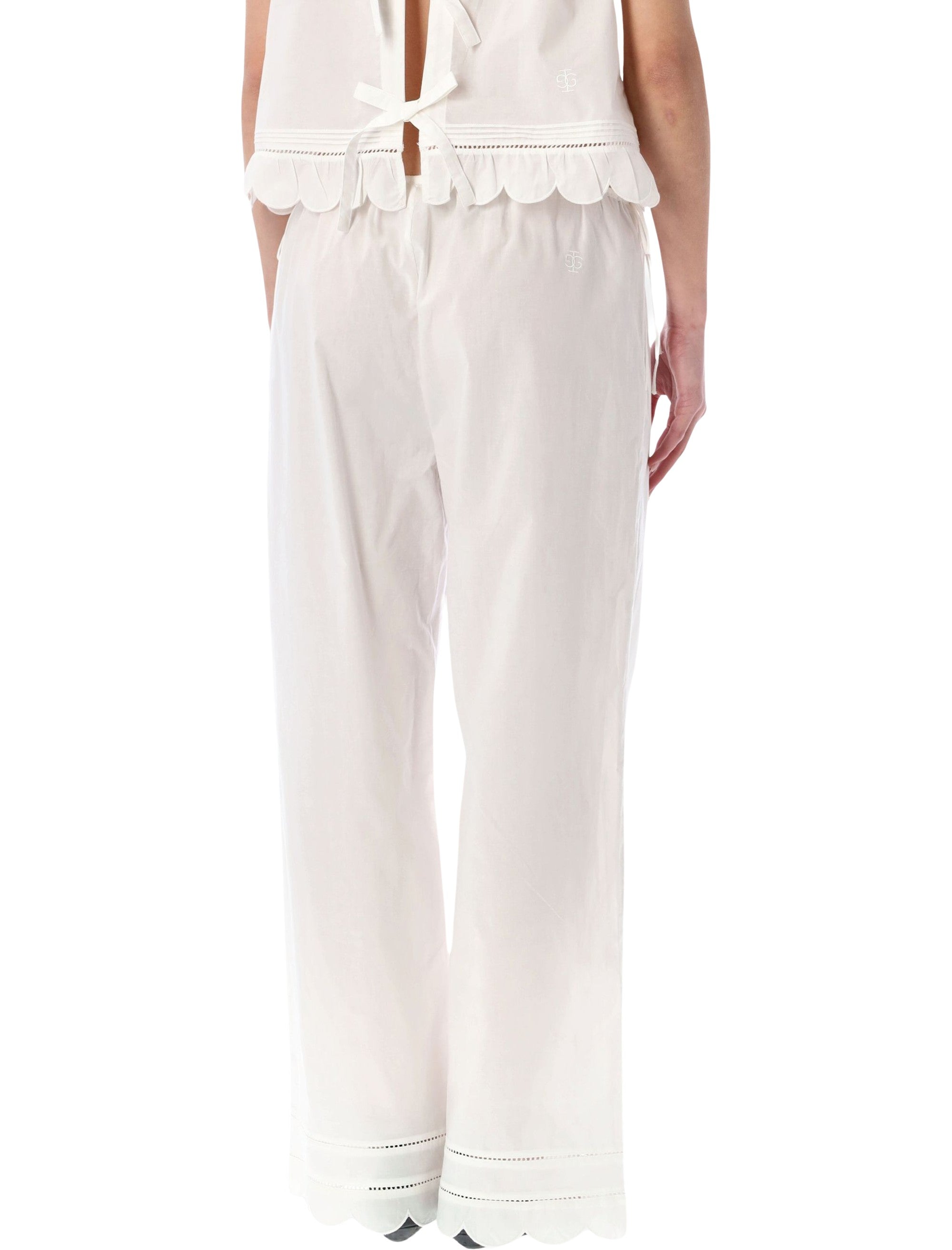The Garment Kirsten organic cotton pants Cream White