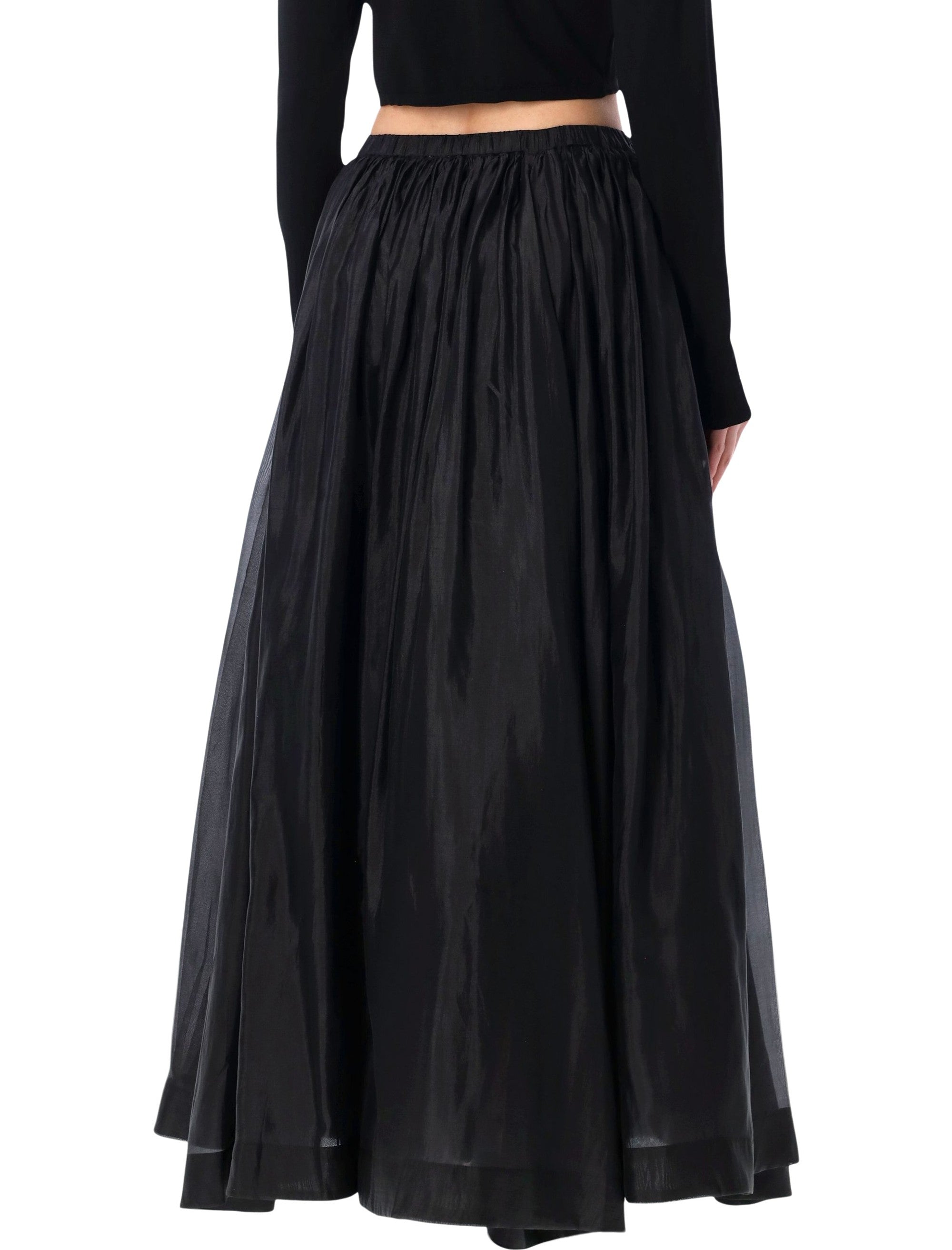 The Garment Gilian tulle volume maxi skirt Black Viscose