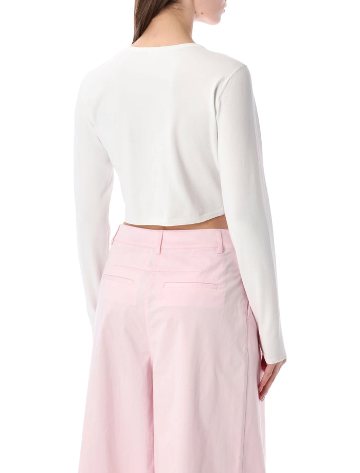 The Garment Madison knotted top White Fsc Viscose