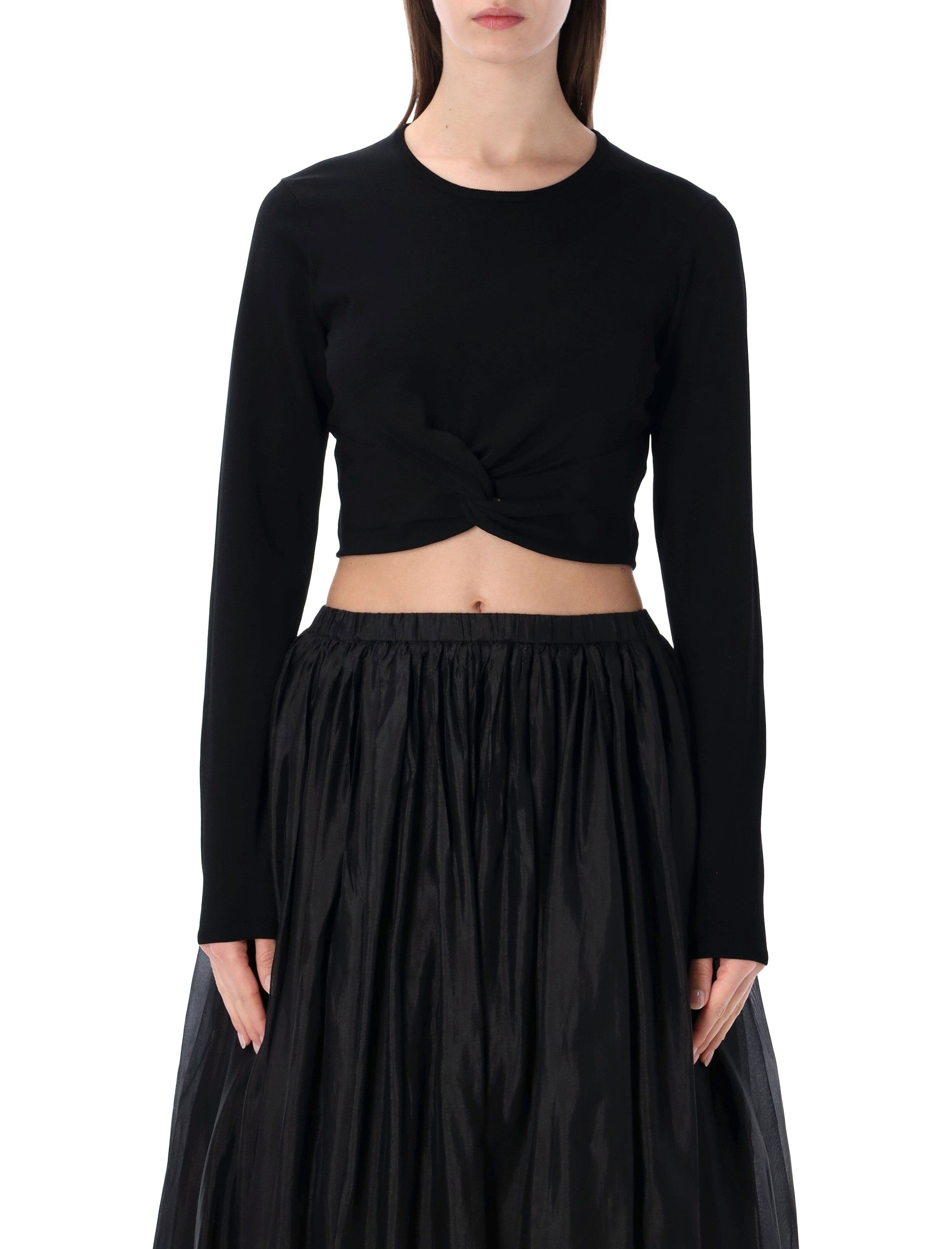 The Garment Madison knotted top Black Fsc Viscose