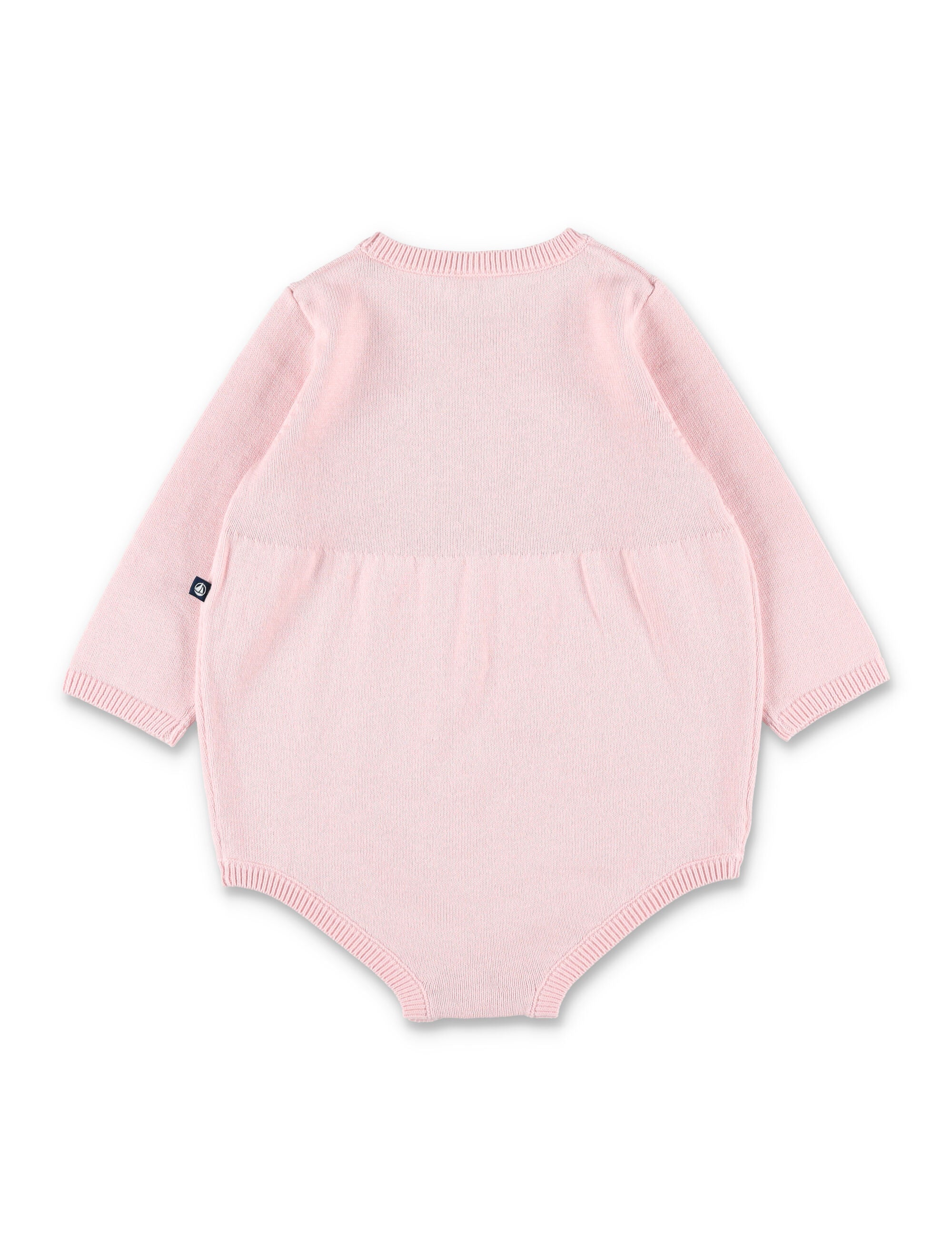 Petit Bateau baby knitted gift set with bonnet and rompers Pink Item 1