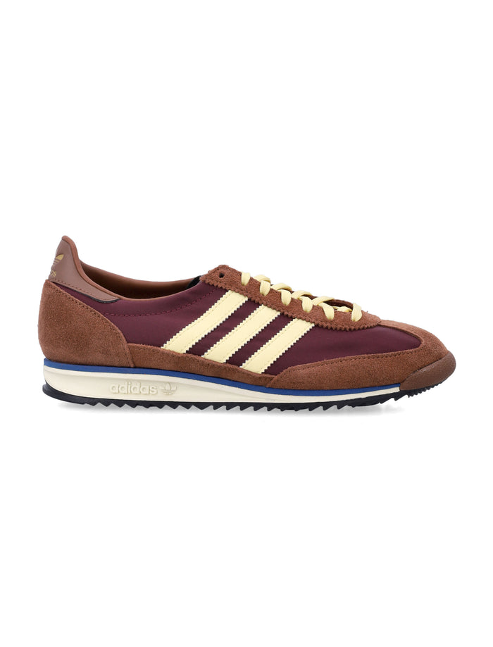 Adidas Originals Sl72 Og Womens Sneakers Brown Maroon Upper