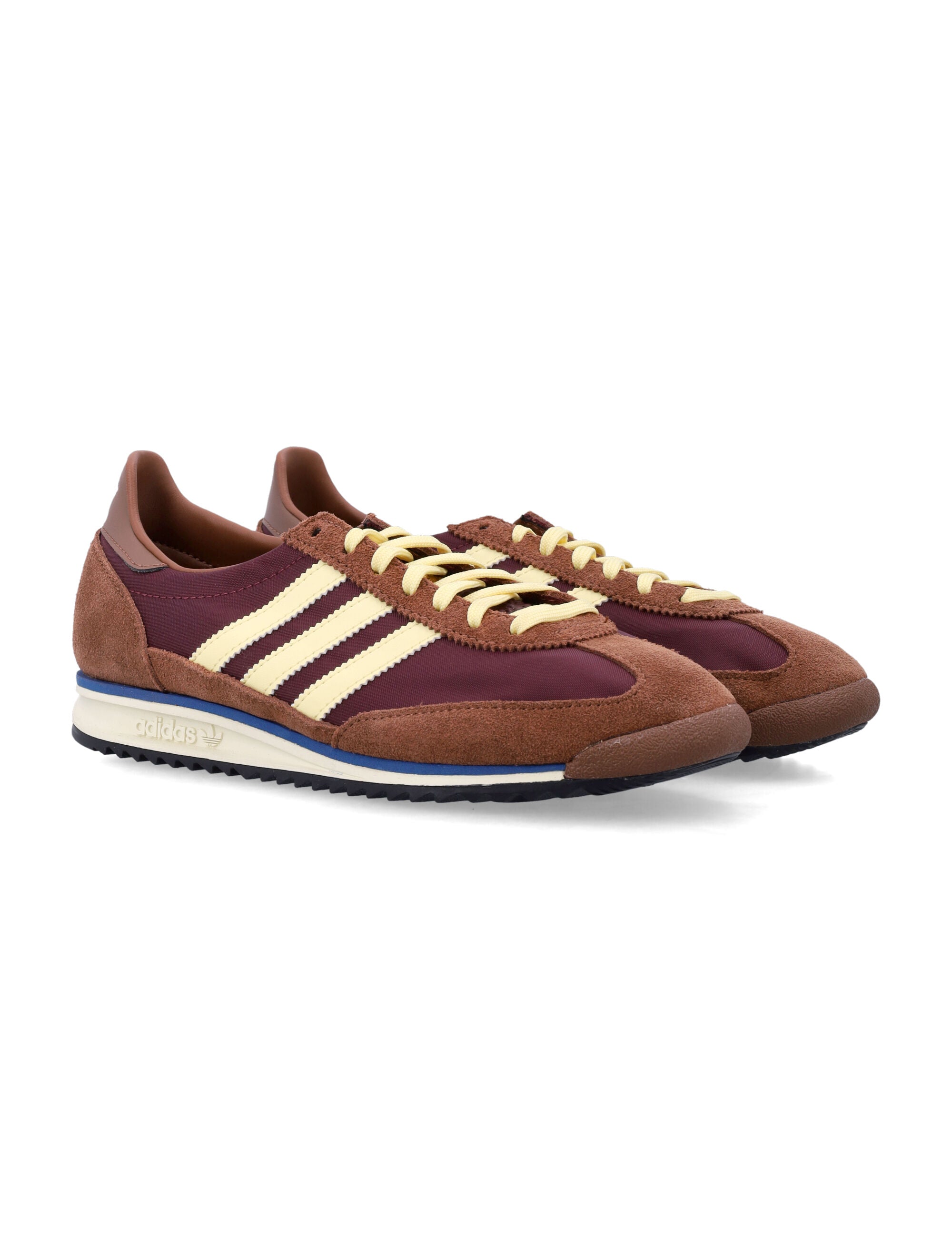 Adidas Originals SL72 OG Womens Sneakers brown Maroon Upper