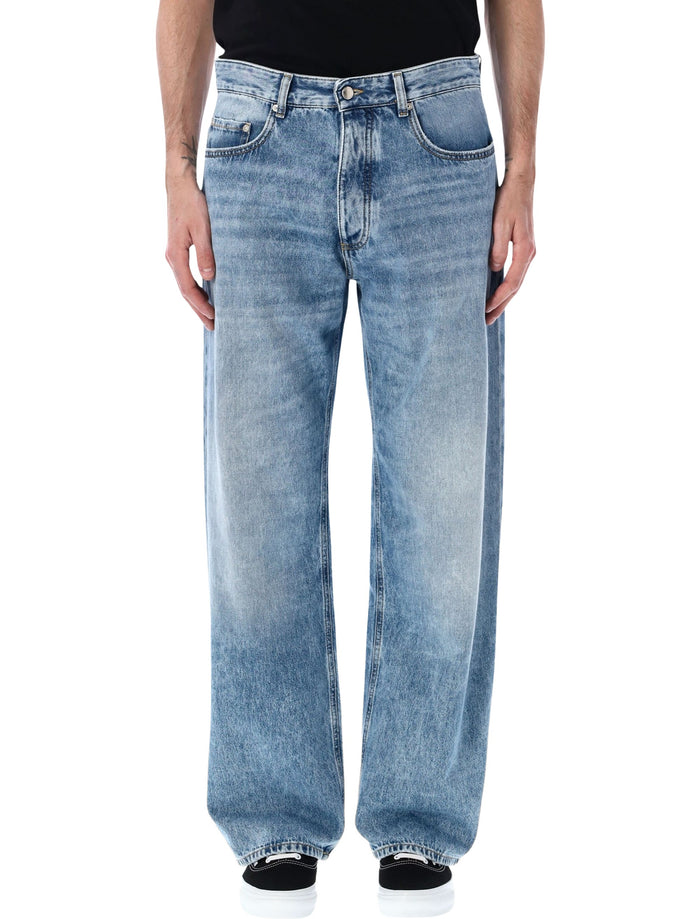 Icon Denim Will Wide-Leg Jeans River Cotton