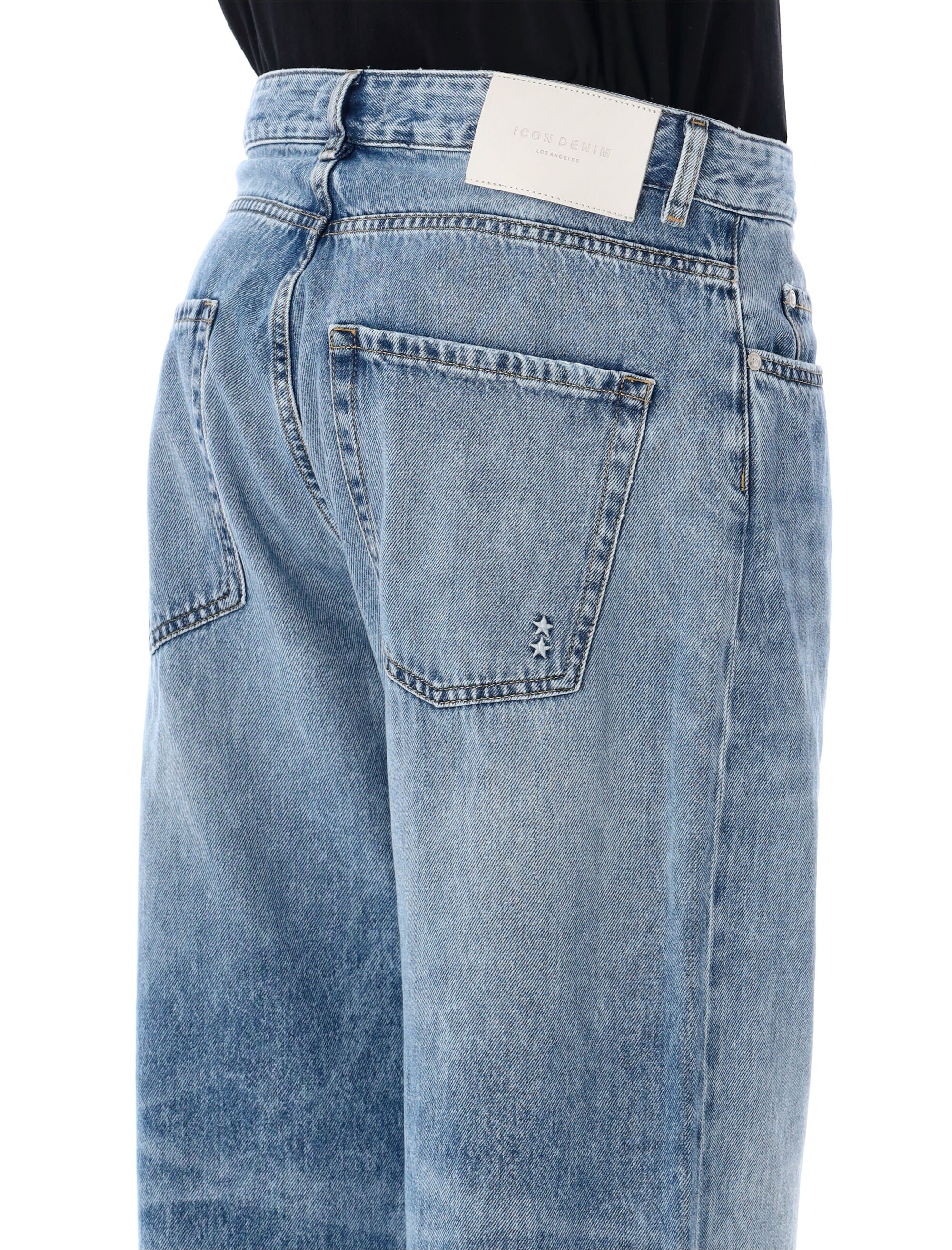 Icon Denim Will Wide-Leg Jeans River Cotton