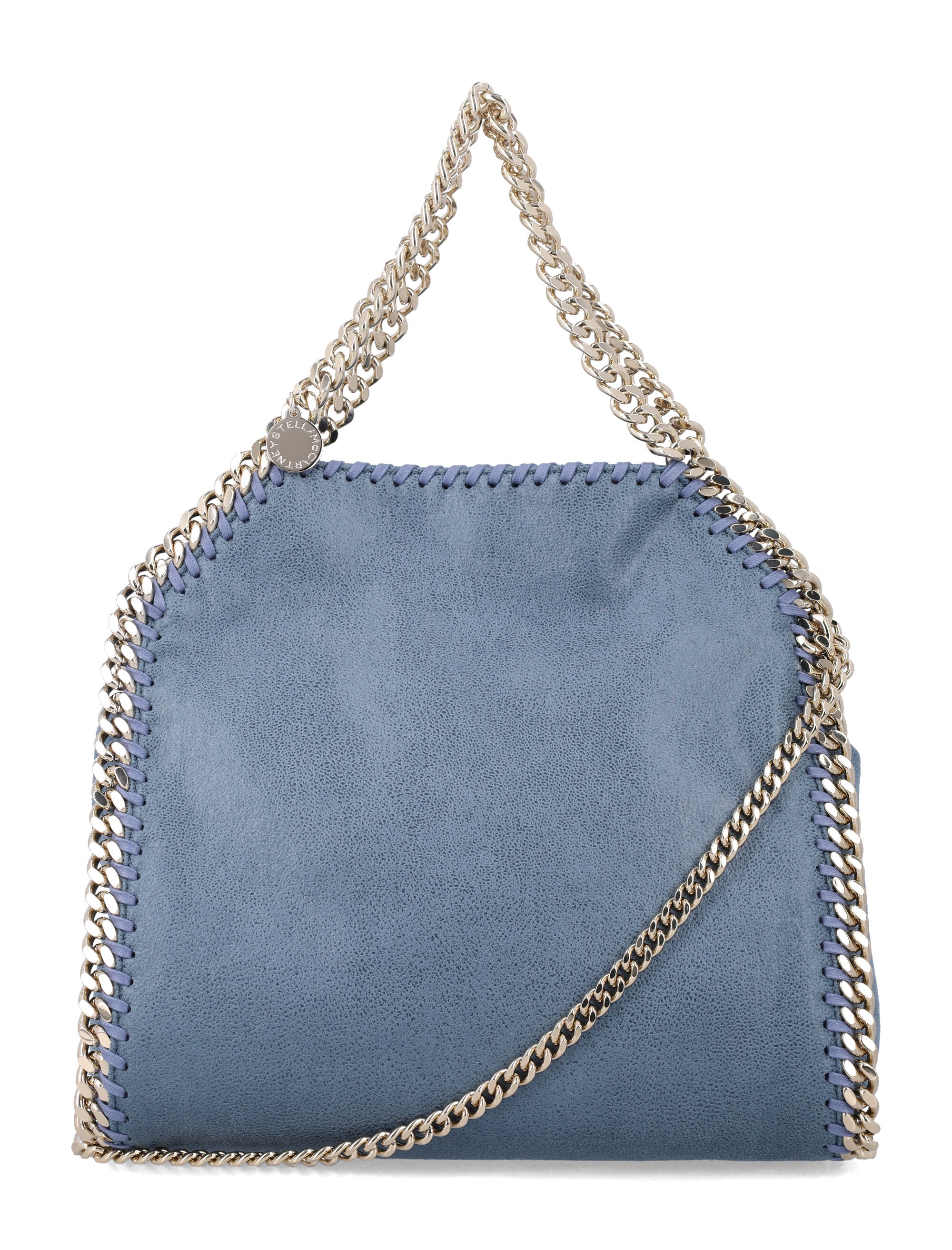 Stella McCartney mini Falabella tote Feder Blue Polyester Shoulder Bag