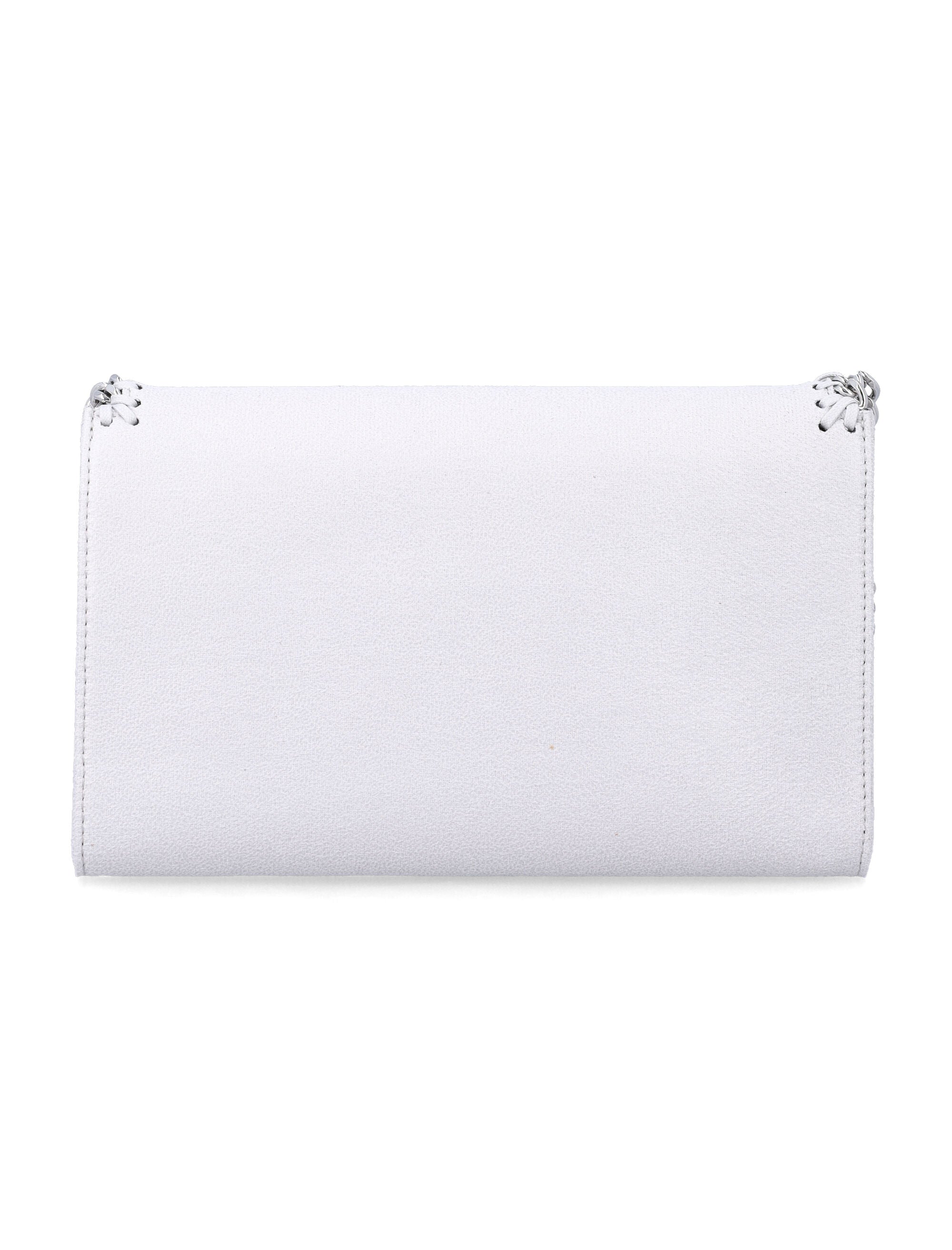 Stella McCartney pearl grey Falabella crossbody wallet Polyester Shoulder Bag