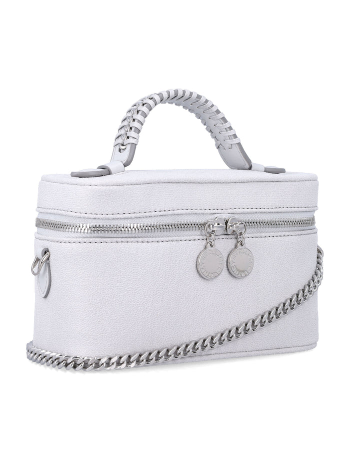 Stella McCartney Falabella Vanity case Pearl Grey Polyester Shoulder Bag