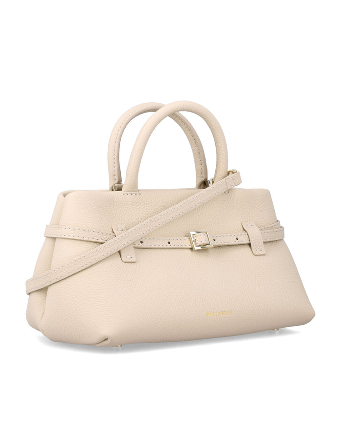 Manu Atelier Le Cambon 25 Vanilla Leather Bag Calf Shoulder