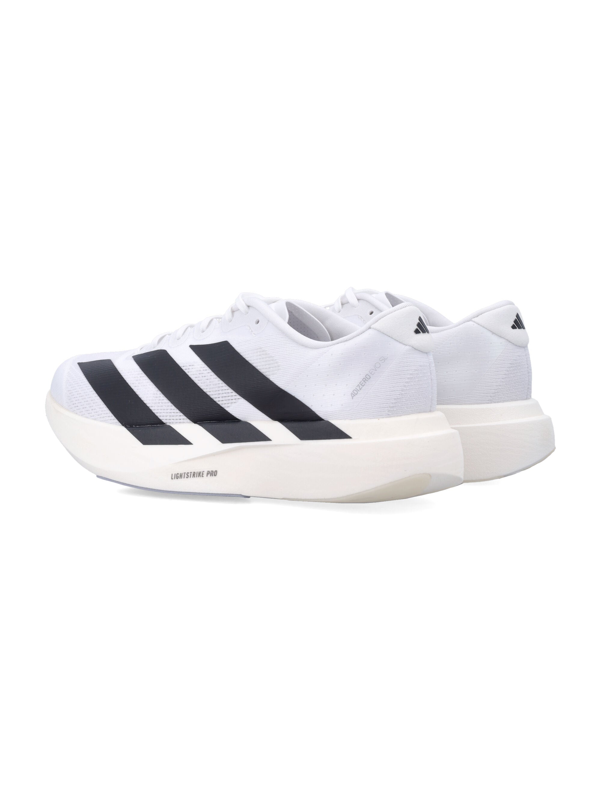 Adidas Adizero EVO SL running shoes Cloud White/core Black/cloud White Upper Sneaker