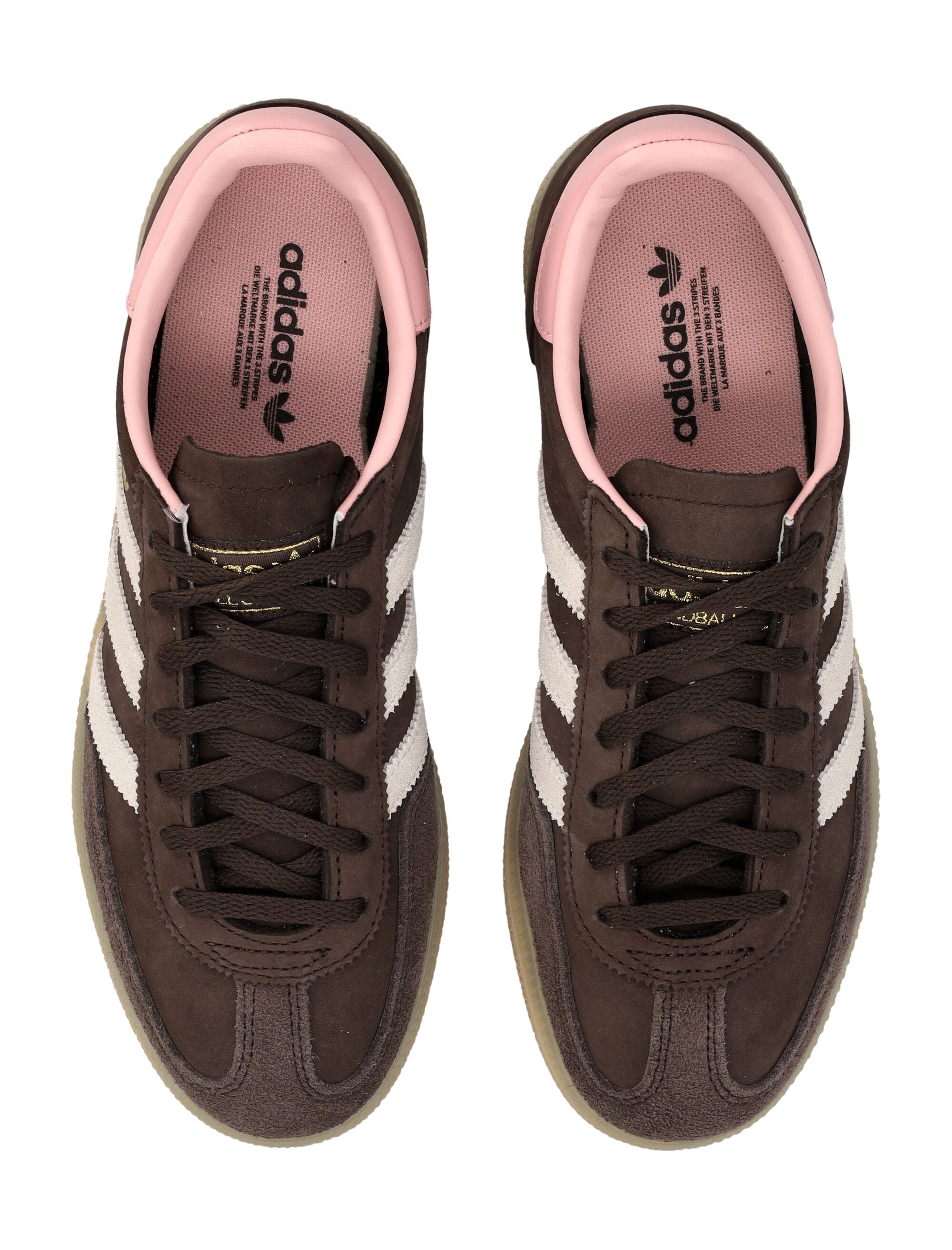 adidas Originals Handball Spezial womens sneakers Dbrown Upper