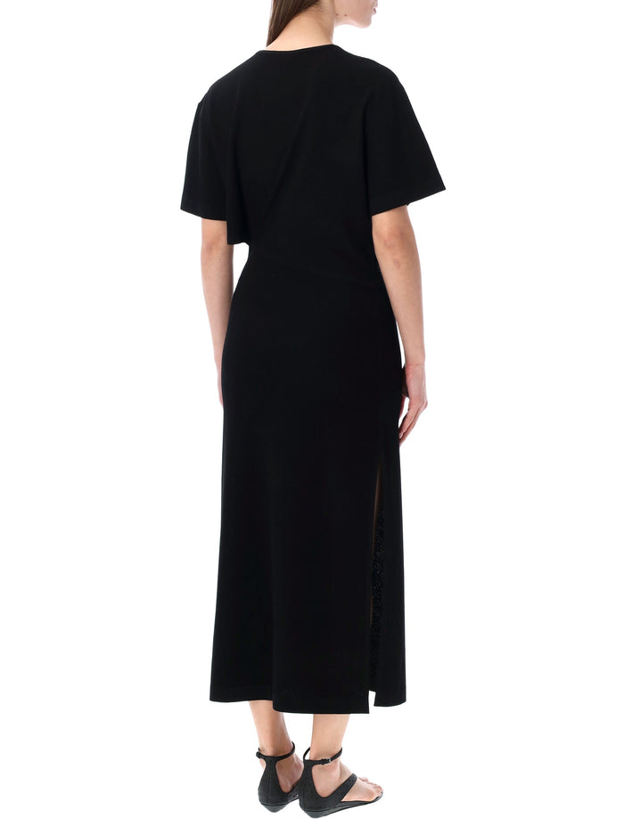 The Garment Madison Cut-Out Knit Dress Black Fsc Viscose