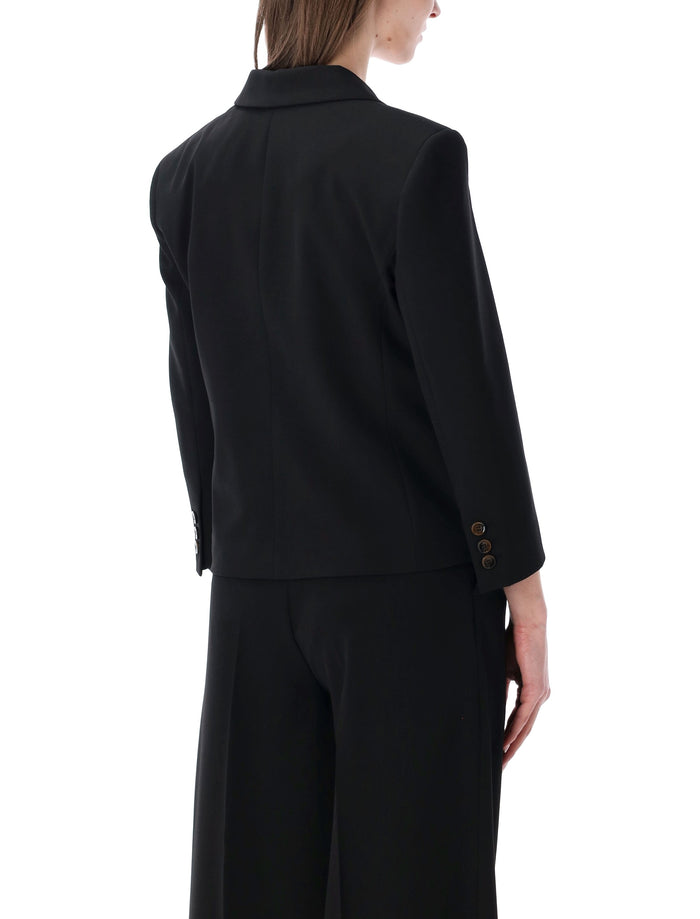 The Garment Pisano Fitted Blazer Black Polyester