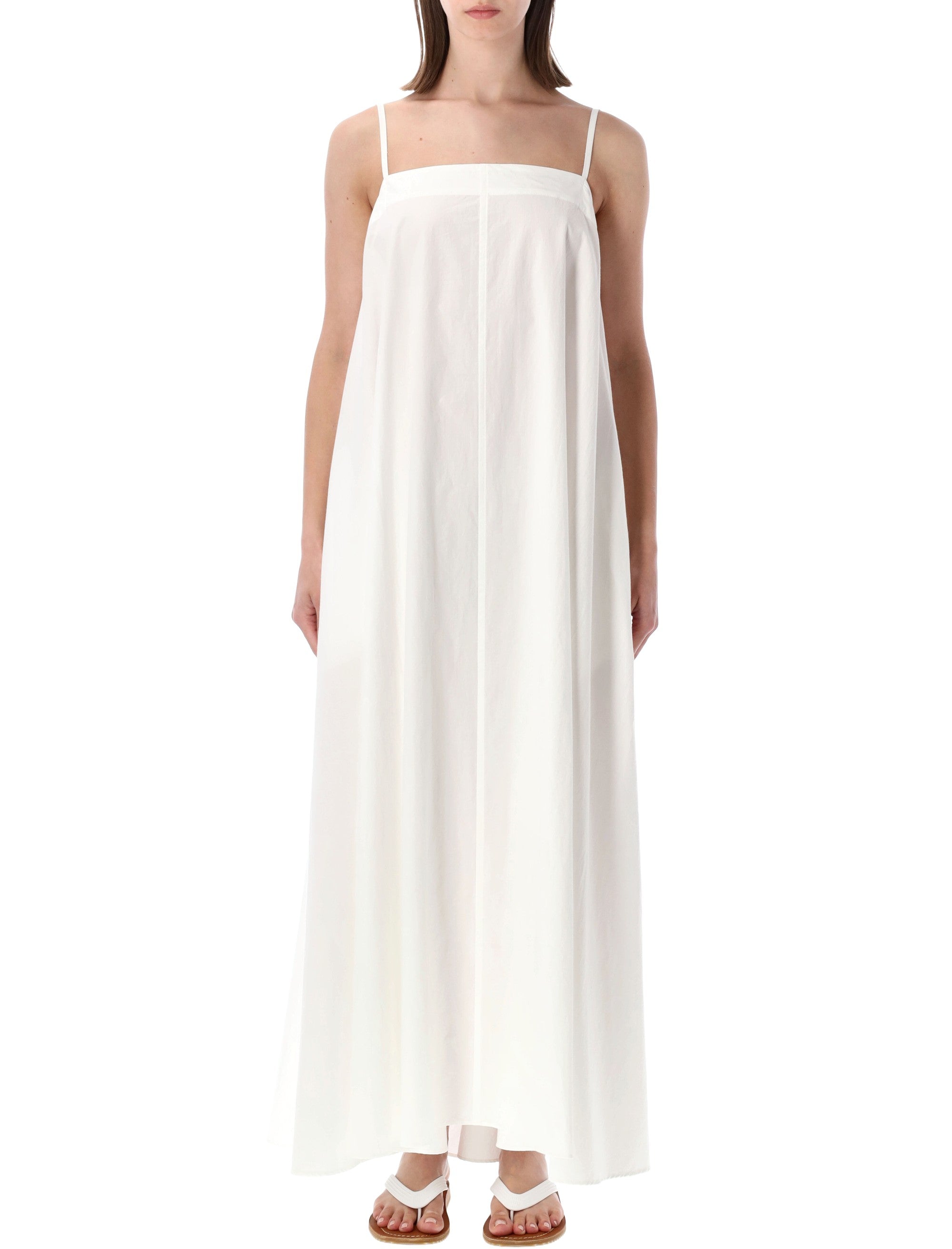 Studio Nicholson Achille Dress Optic White Cotton