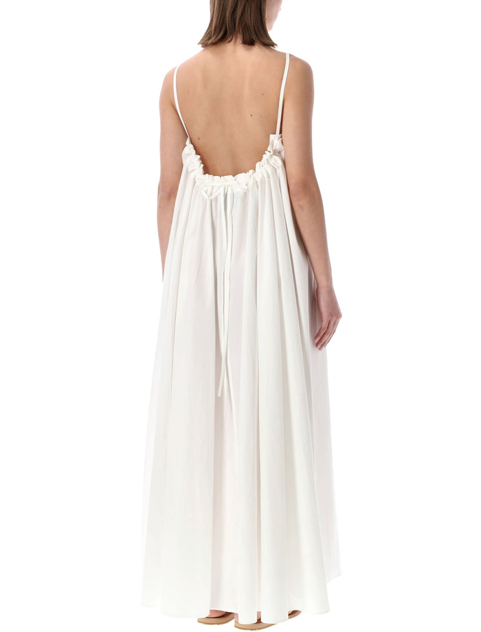Studio Nicholson Achille Dress Optic White Cotton