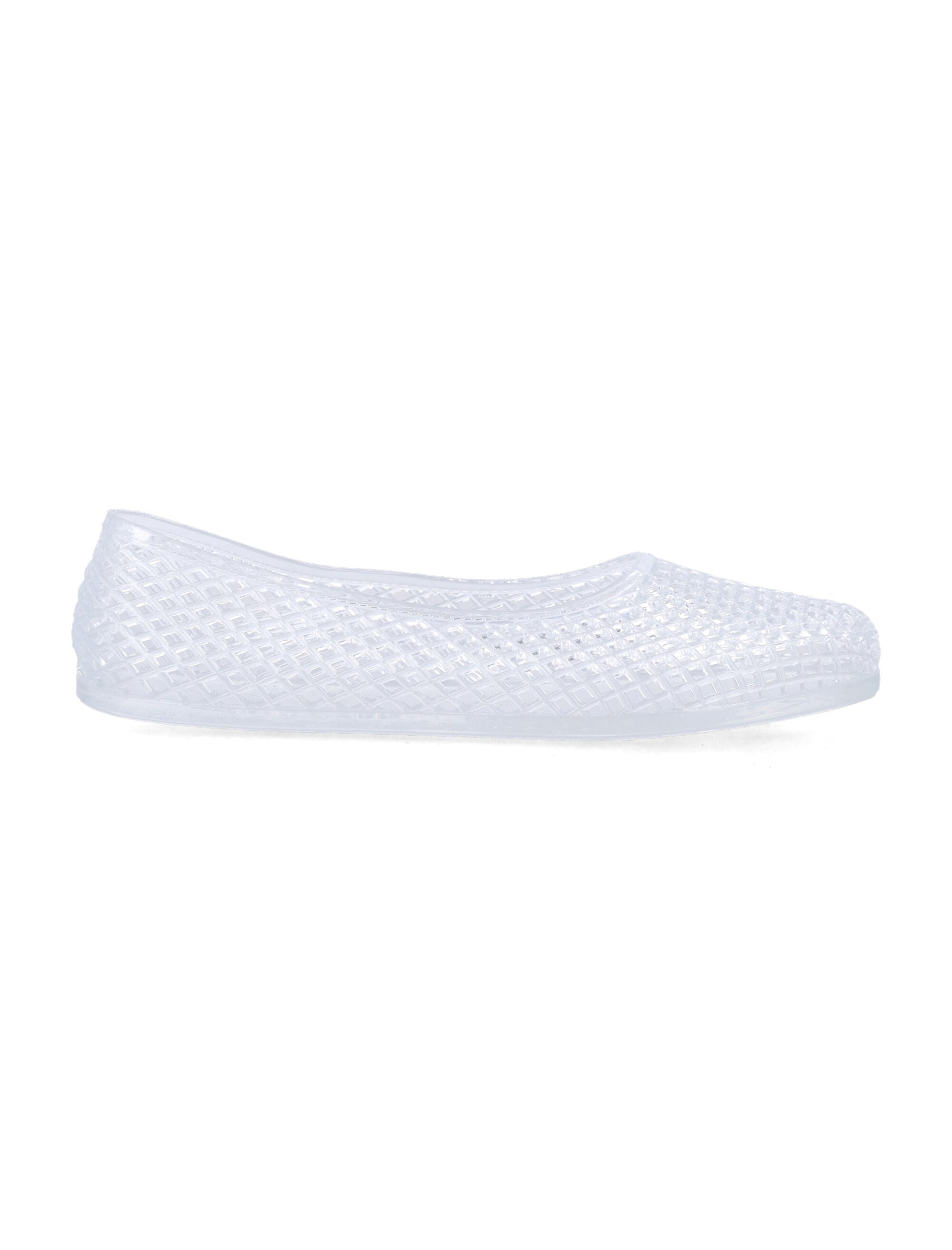 Ancient Greek Iro ballerina Clear Pvc Flat Shoes