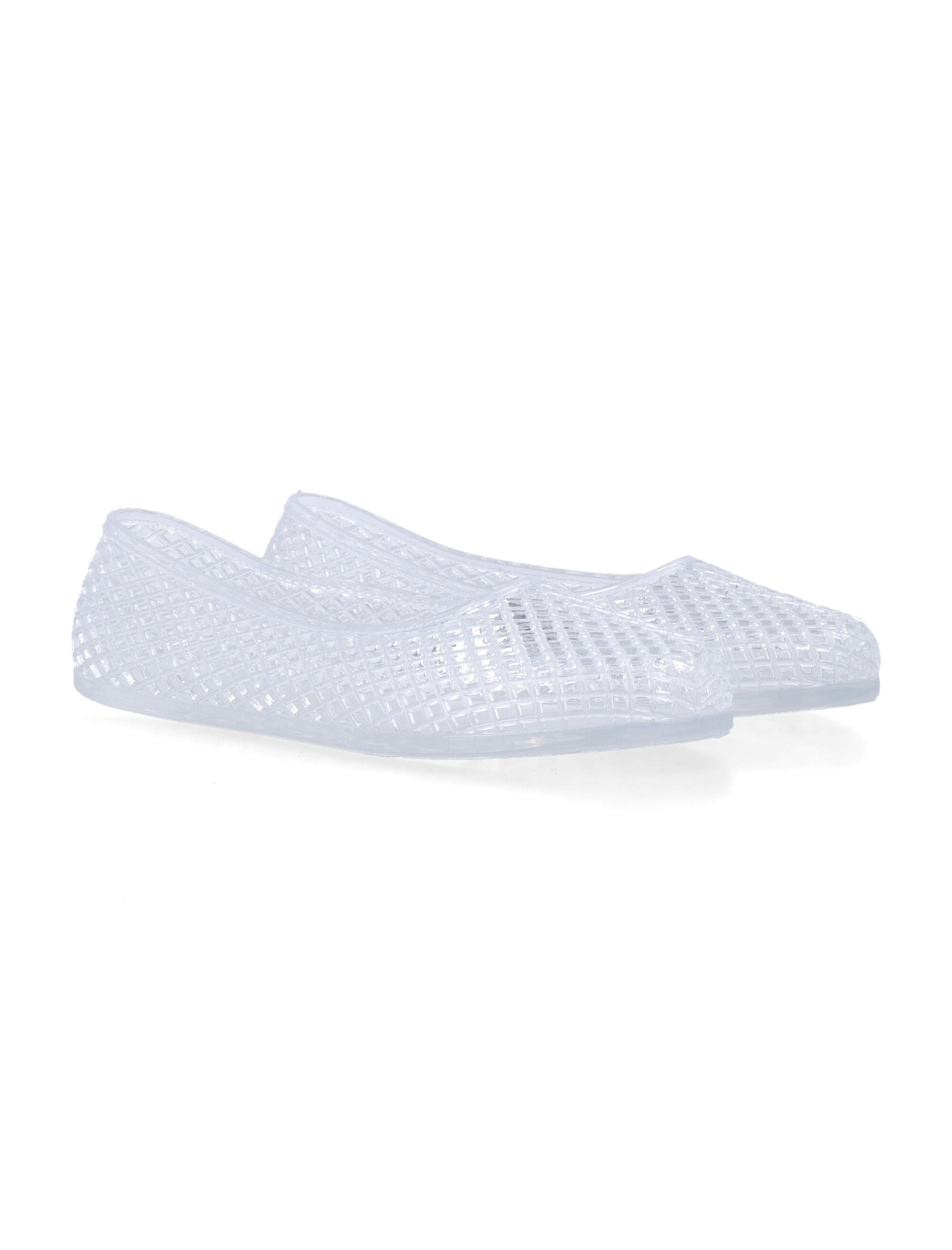 Ancient Greek Iro ballerina Clear Pvc Flat Shoes