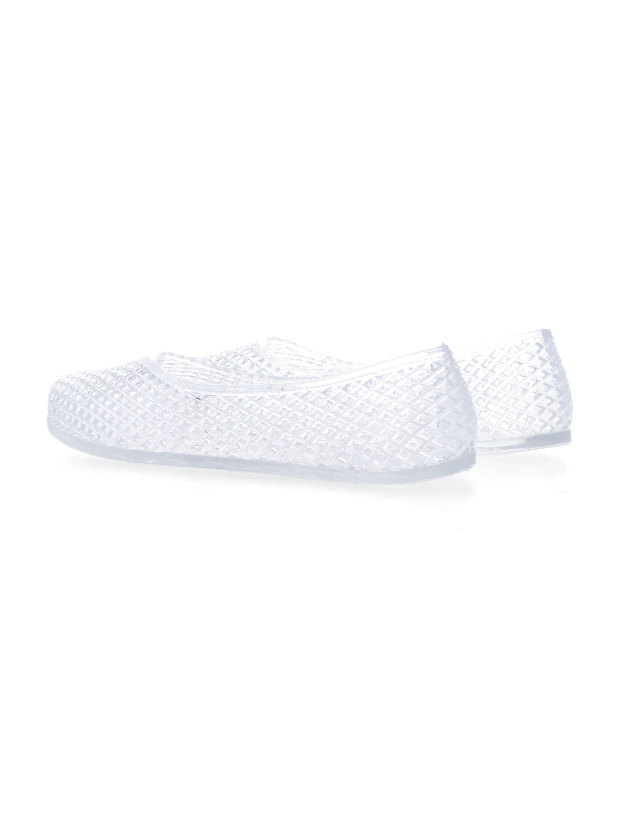 Ancient Greek Iro ballerina Clear Pvc Flat Shoes