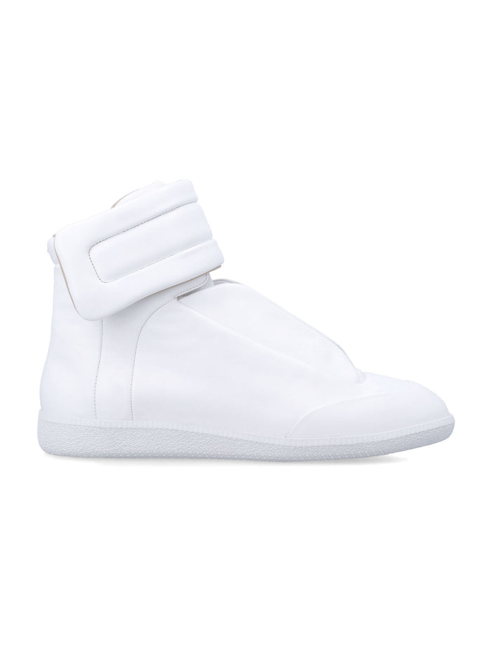 Maison Margiela Future Mid Leather Sneakers White Upper