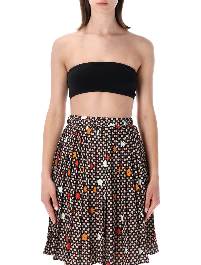 Maison Margiela Bandeau Top Black Polyamide