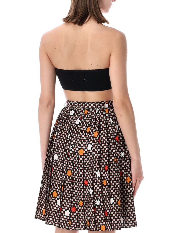 Maison Margiela Bandeau Top Black Polyamide