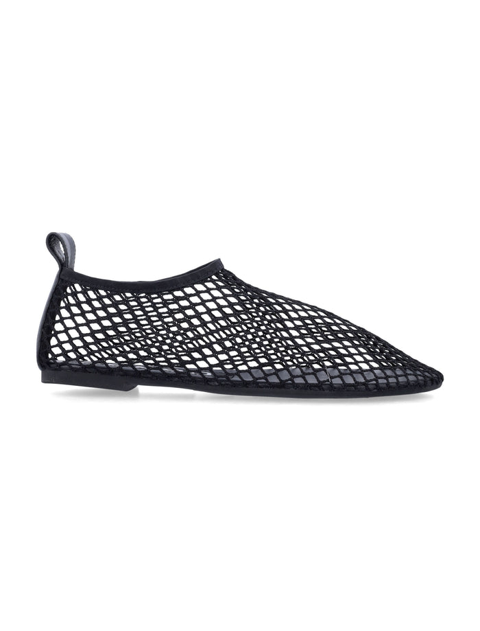 Senso Cordelia Net Ballet Flats Black Upper Flat Shoes