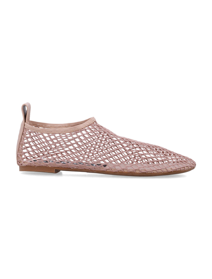 Senso Cordelia Net Ballet Flats Beige Upper Flat Shoes