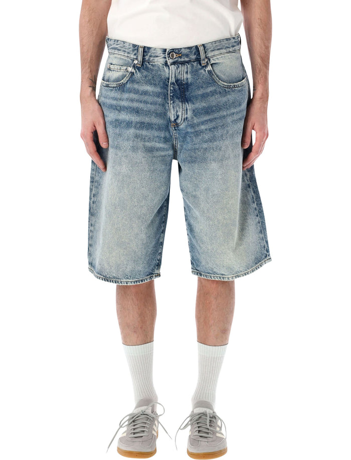 Icon Denim Ned Jorts Smoke Blue Cotton Short