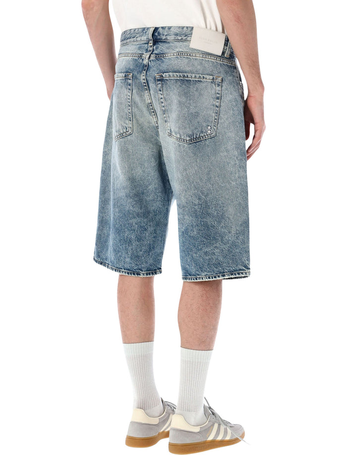 Icon Denim Ned Jorts Smoke Blue Cotton Short