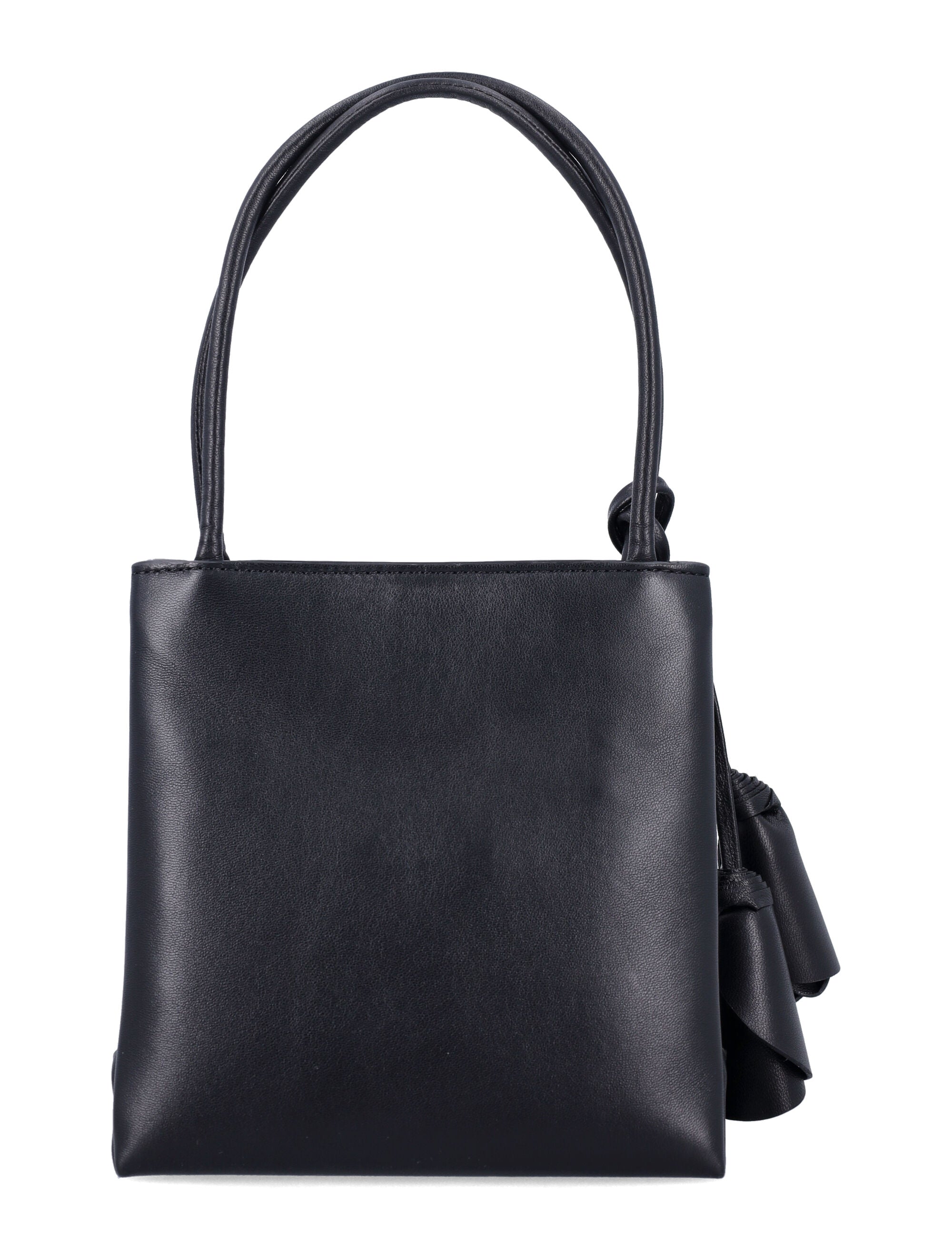 Magda Butrym Black Leather Julia Bag Lamb Lining Tote