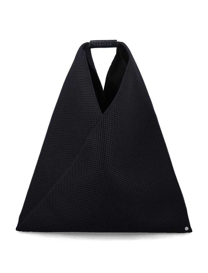 Mm6 Maison Margiela Japanese Classic Bag Black Polyester Contrast Tote