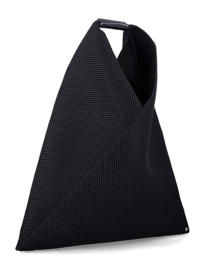 Mm6 Maison Margiela Japanese Classic Bag Black Polyester Contrast Tote